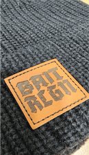 LEATHER PATCH BEANIE
