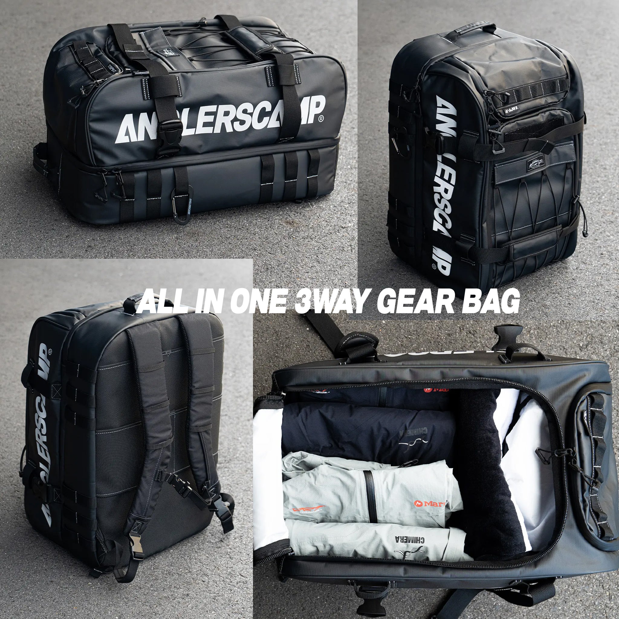 DRT x JAGUY - ALL IN ONE 3WAY GEAR BAG
