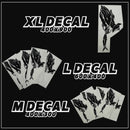 PRAY HANDS DECALS