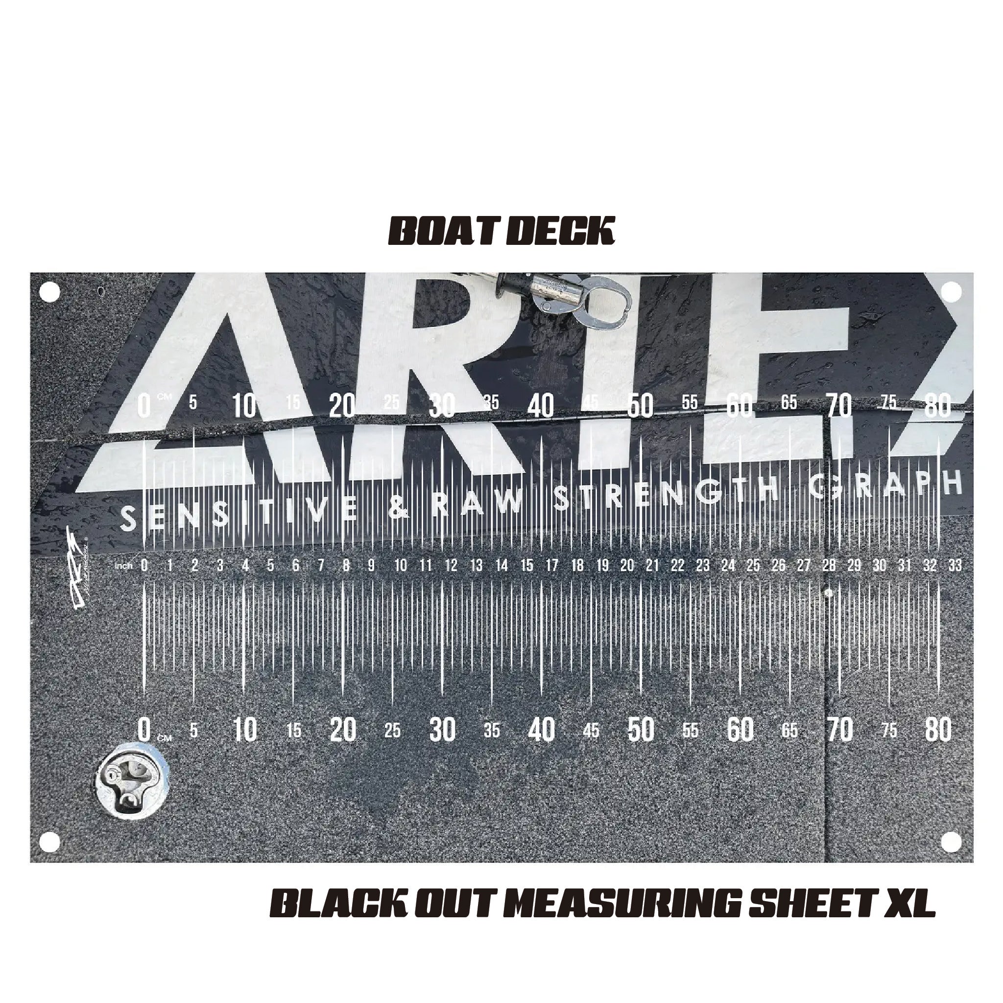 DRT BLACKOUT MEASURING SHEET XL