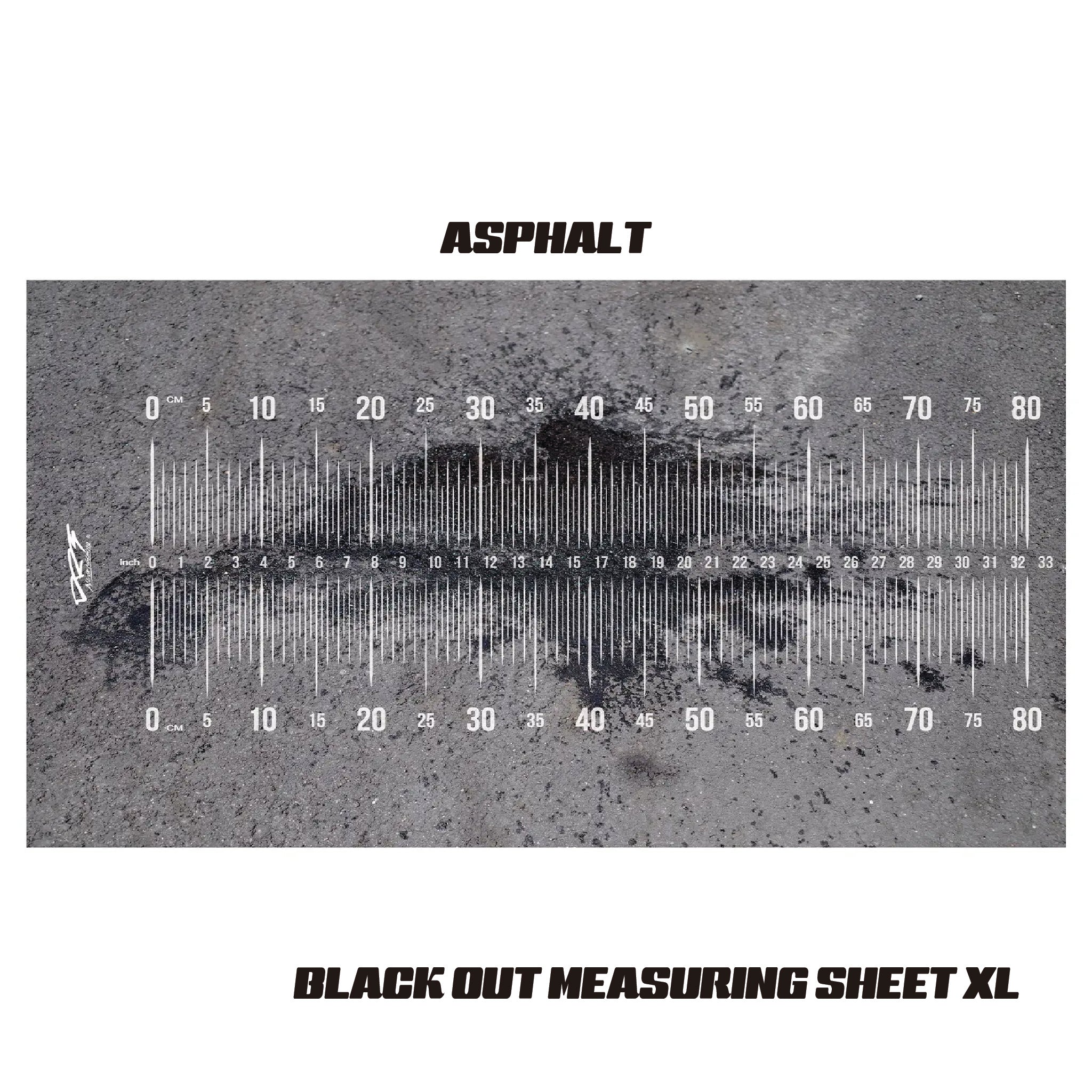 DRT BLACKOUT MEASURING SHEET XL
