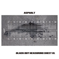 DRT BLACKOUT MEASURING SHEET XL