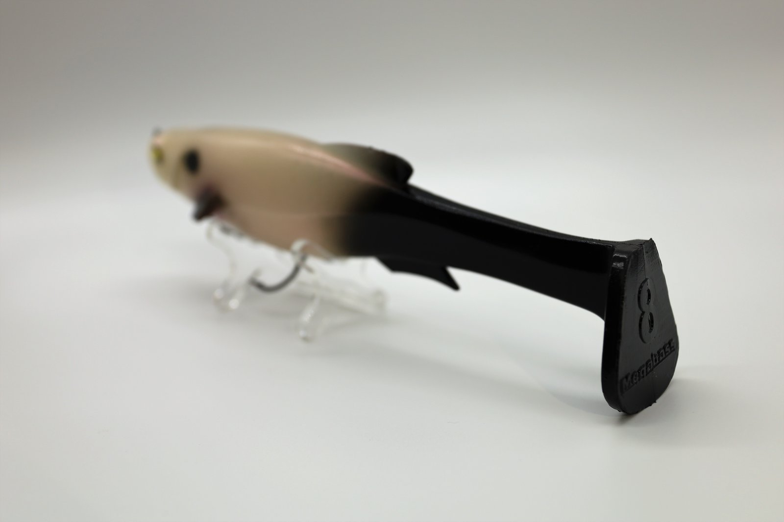 BLACK PEARL SHAD - MEGABASS MAG-DRAFT 8-INCH