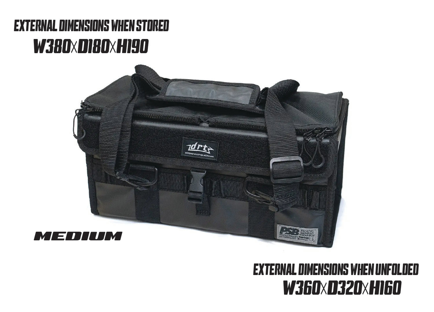 DRT x PACATTO SWIMBAIT & GEAR BOX