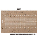 DRT BLACKOUT MEASURING SHEET XL