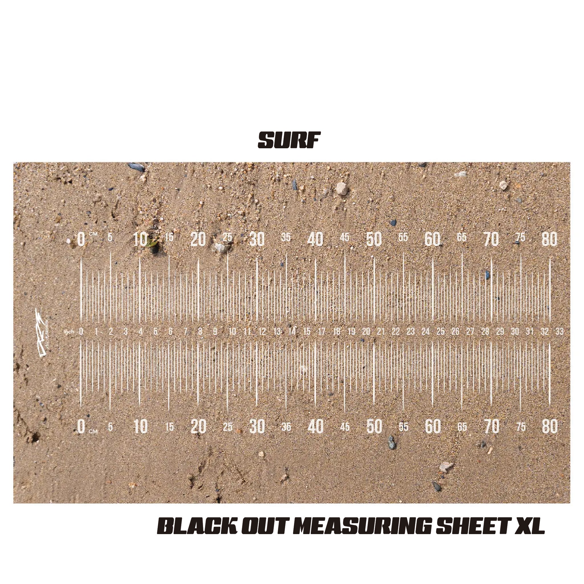 DRT BLACKOUT MEASURING SHEET XL